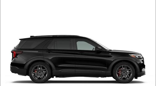 Agate Black Metallic 2026 Ford Explorer ST-Line
