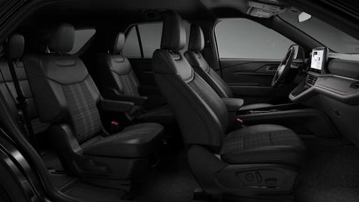 Agate Black Metallic 2026 Ford Explorer ST-Line
