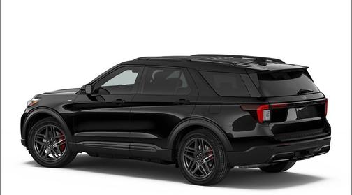 Agate Black Metallic 2026 Ford Explorer ST-Line