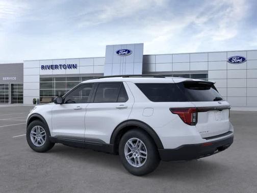 Silver 2026 Ford Explorer Active