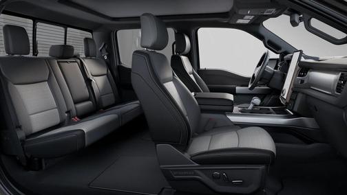 Carbonized Gray Metallic 2025 Ford F-150 Lightning LARIAT