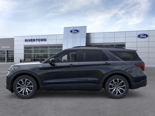 Agate Black Metallic 2026 Ford Explorer ST-Line