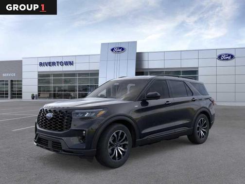 Agate Black Metallic 2026 Ford Explorer ST-Line