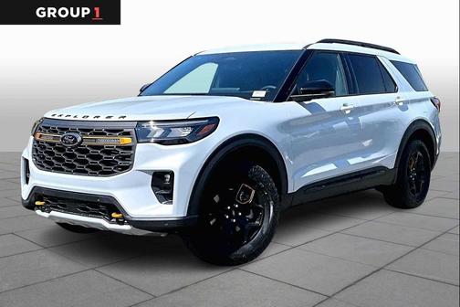 Space White Metallic 2026 Ford Explorer Tremor