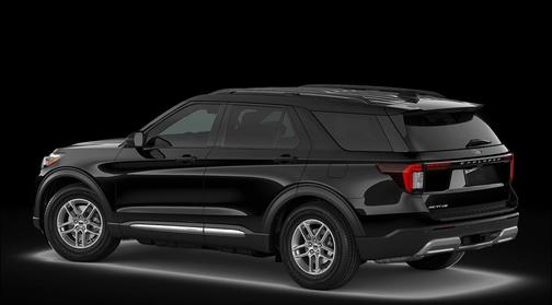 Agate Black Metallic 2026 Ford Explorer Active w/200A Pkg