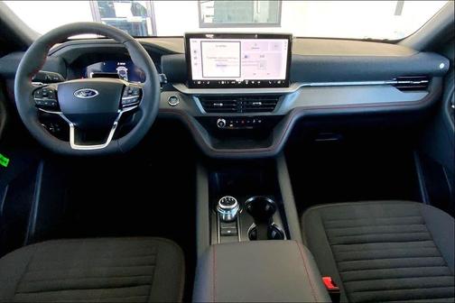 Space White Metallic 2026 Ford Explorer ST-Line