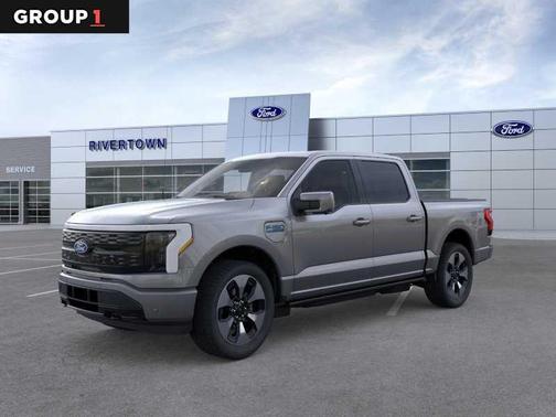 Carbonized Gray Metallic 2025 Ford F-150 Lightning Platinum