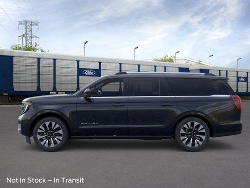 Agate Black Metallic 2026 Ford Expedition Max Platinum