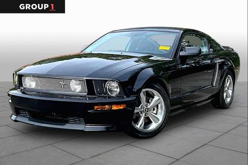 Black Clearcoat 2007 Ford Mustang GT Premium