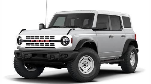 Avalanche Gray 2026 Ford Bronco Heritage Edition