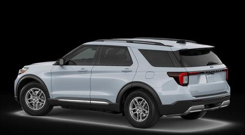 Silver 2026 Ford Explorer Active