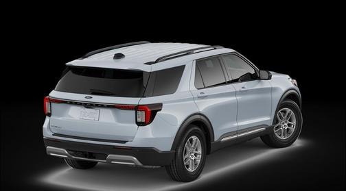 Silver 2026 Ford Explorer Active
