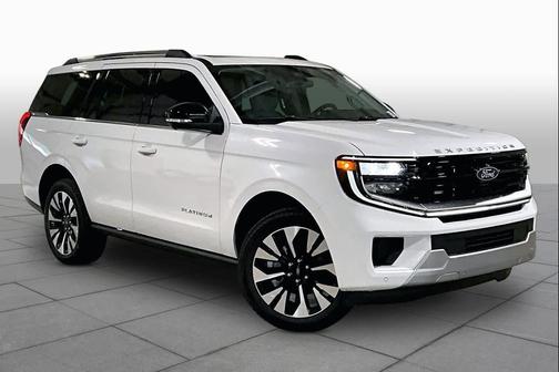 Star White Metallic Tri-Coat 2026 Ford Expedition Platinum