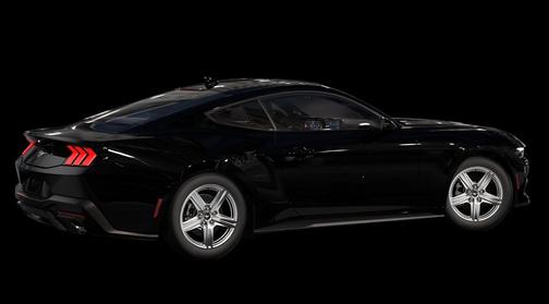 Shadow Black 2026 Ford Mustang EcoBoost