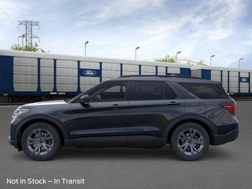 Agate Black Metallic 2026 Ford Explorer Active