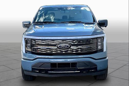 Azure Gray Metallic Tri-Coat 2023 Ford F-150 Lightning Platinum