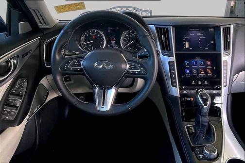 Majestic White 2023 INFINITI Q50 3.0t LUXE