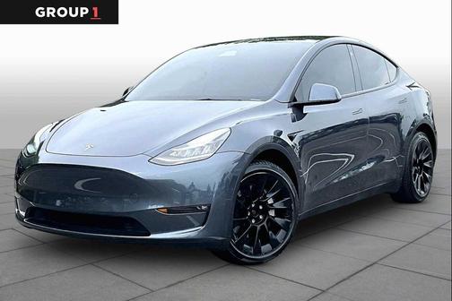 GRAY 2022 Tesla Model Y Long Range Dual Motor All-Wheel Drive