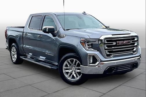Satin Steel Metallic 2019 GMC Sierra 1500 SLT