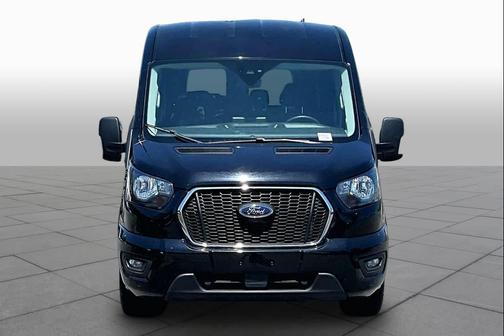 Agate Black Metallic 2024 Ford Transit-350 XLT