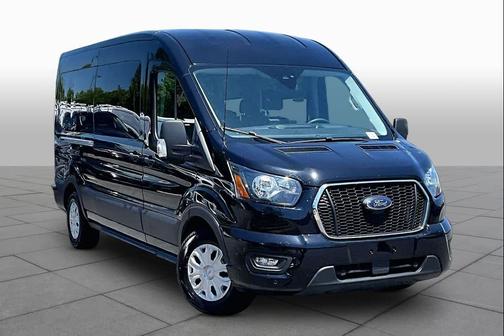 Agate Black Metallic 2024 Ford Transit-350 XLT