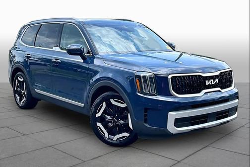 Midnight Lake Blue 2023 Kia Telluride EX