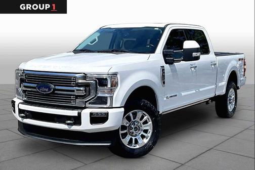 Star White Metallic Tri-Coat 2021 Ford F-250 Limited
