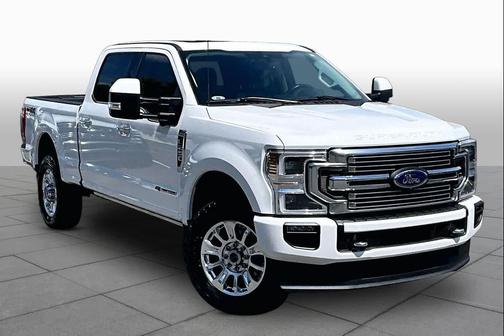 Star White Metallic Tri-Coat 2021 Ford F-250 Limited