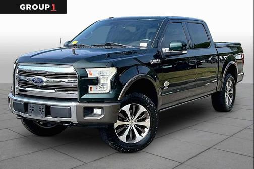 Green Gem Metallic/Caribou Metallic 2016 Ford F-150 King Ranch