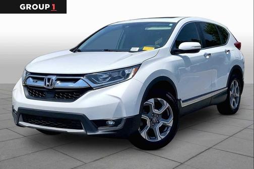 Platinum White Pearl 2019 Honda CR-V EX-L