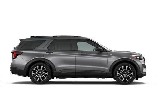 Gray 2026 Ford Explorer ST-Line