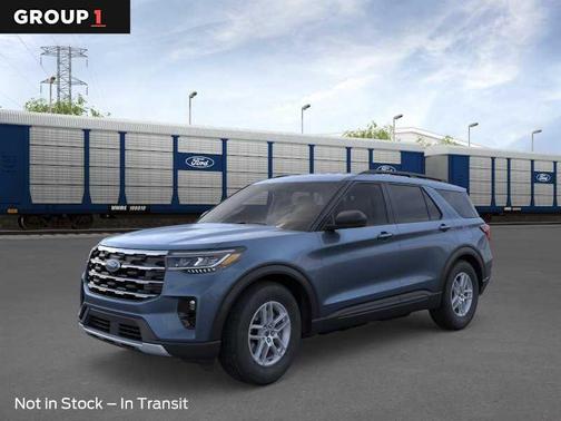 Vapor Blue Metallic 2026 Ford Explorer Active