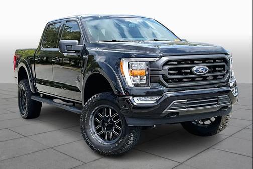 Agate Black Metallic 2021 Ford F-150 XLT