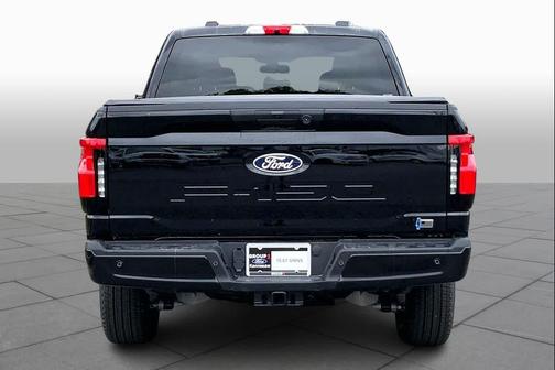 Agate Black Metallic 2025 Ford F-150 Lightning XLT