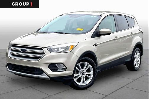 White Gold Metallic 2018 Ford Escape SE