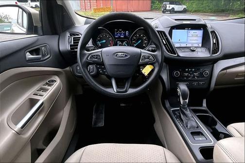 White Gold Metallic 2018 Ford Escape SE