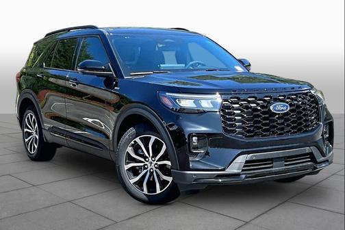 Agate Black Metallic 2026 Ford Explorer ST-Line