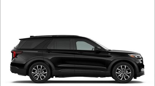 Agate Black Metallic 2026 Ford Explorer ST-Line