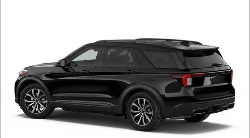 Agate Black Metallic 2026 Ford Explorer ST-Line