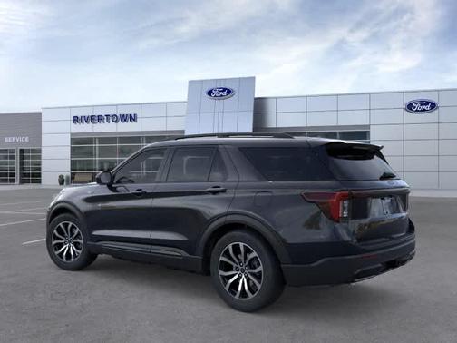 Agate Black Metallic 2026 Ford Explorer ST-Line