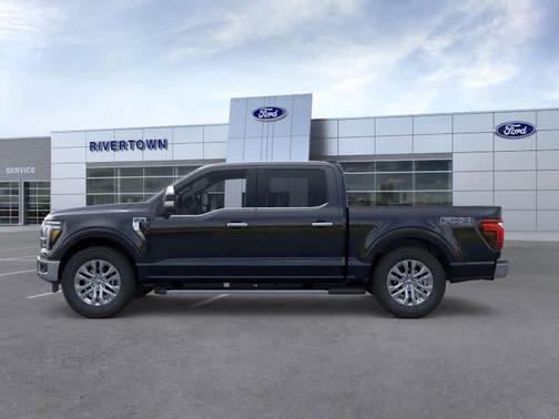 Agate Black Metallic 2025 Ford F-150 Lariat