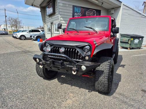 Flame Red Clearcoat 2014 Jeep Wrangler Sport