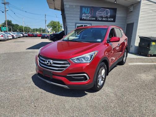 Red 2017 Hyundai Santa Fe Sport 2.4L