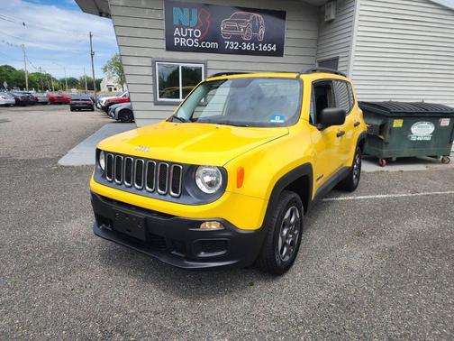 Solar Yellow 2015 Jeep Renegade Sport