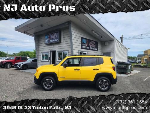 Solar Yellow 2015 Jeep Renegade Sport