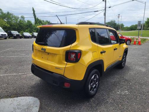 Solar Yellow 2015 Jeep Renegade Sport