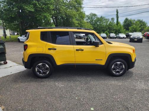 Solar Yellow 2015 Jeep Renegade Sport