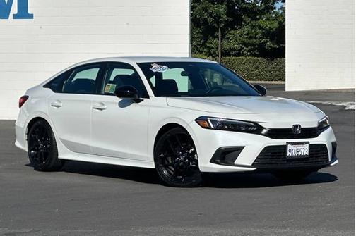 Platinum White Pearl 2024 Honda Civic