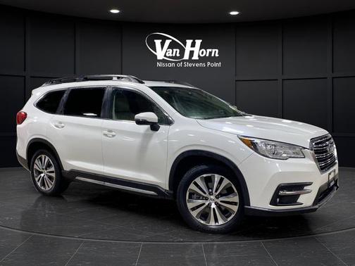 Crystal White Pearl 2019 Subaru Ascent Limited 7-Passenger