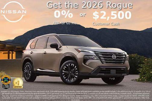 2026 Nissan Rogue Platinum